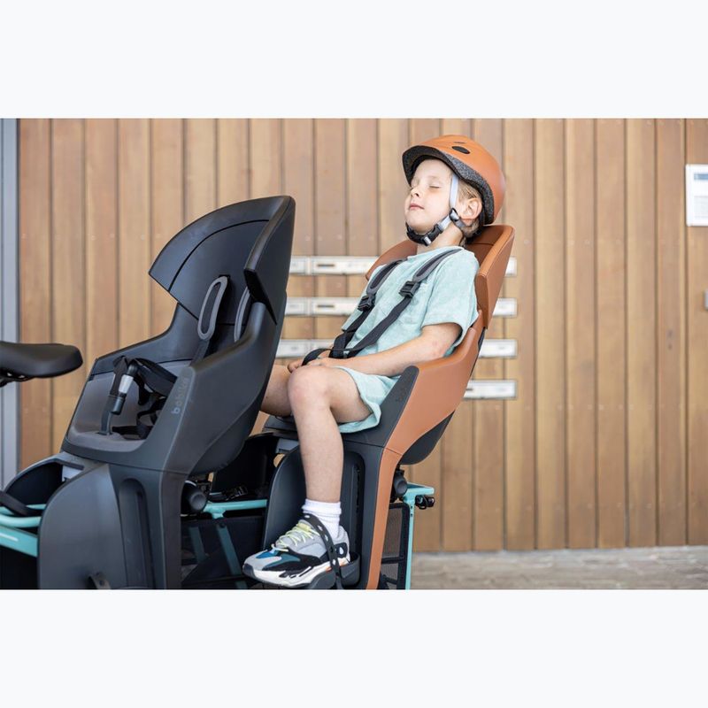 Bobike Exclusive Maxi Evolve седалка за велосипед канелено кафява 8