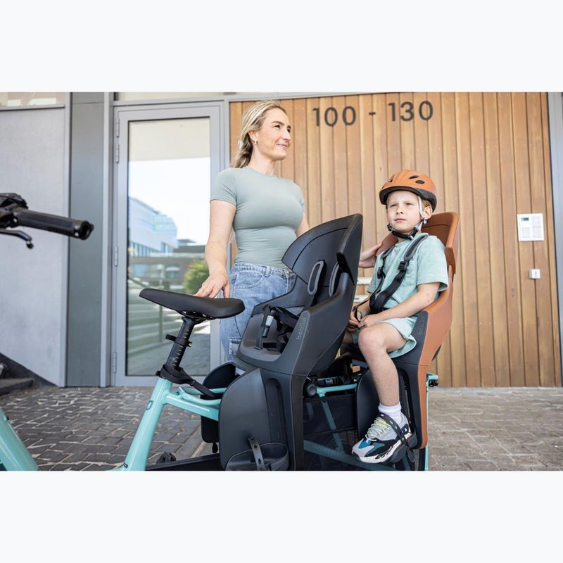 Седалка за велосипед bobike Exclusive Maxi Evolve 1P канелено кафява 10