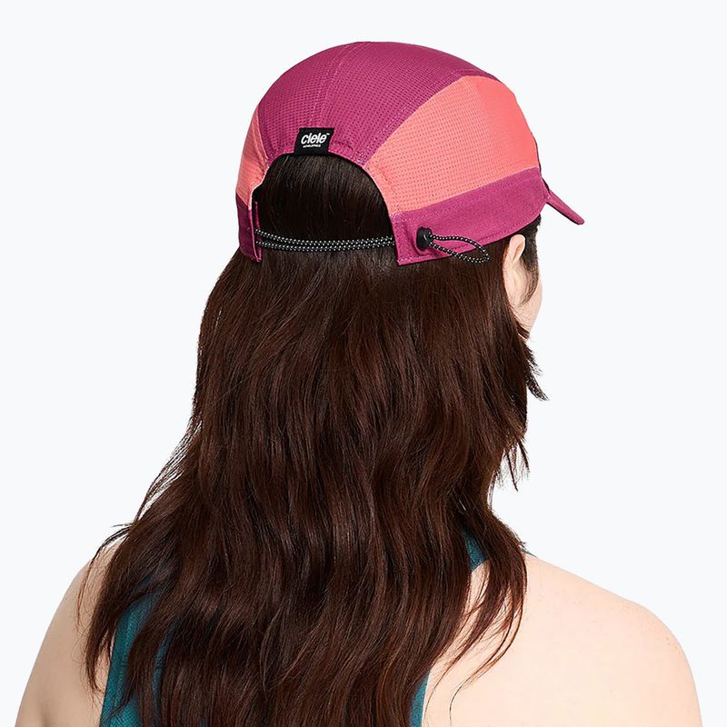 Шапка с козирка Ciele Athletics FSTCap SC Field Iconic SL mulberry bocasana 6