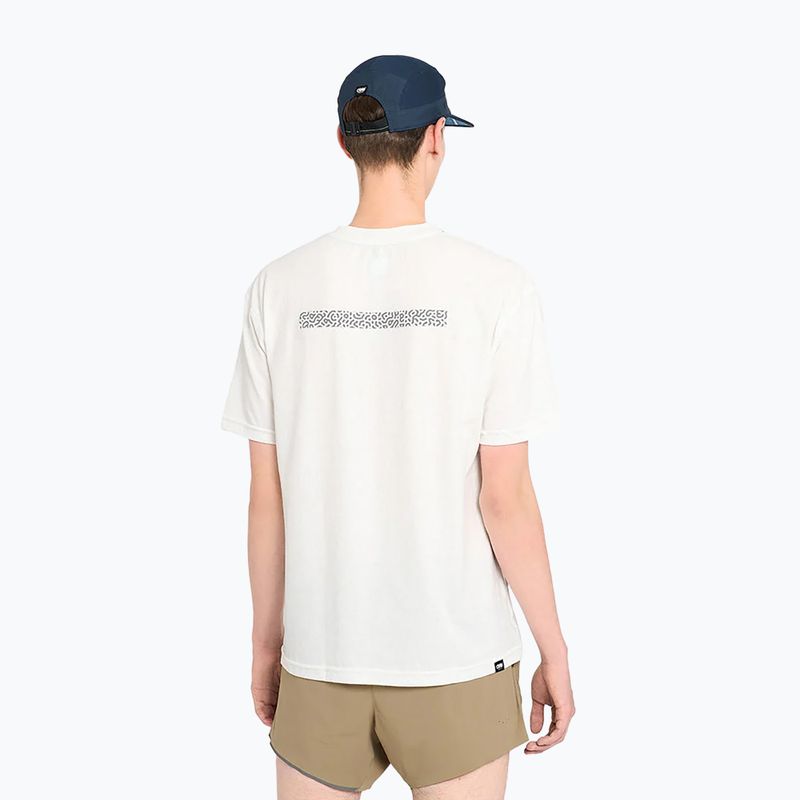 Мъжка тениска за бягане Ciele Athlteics NSP HV ''C" off white 2