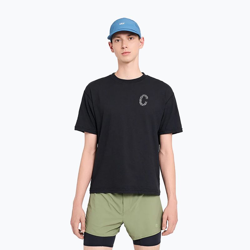 Мъжка тениска за бягане Ciele Athlteics NSP HV ''C" black