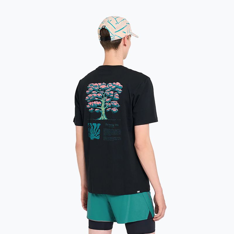 Тениска Ciele Athletics OR Run The Running Tree black 3