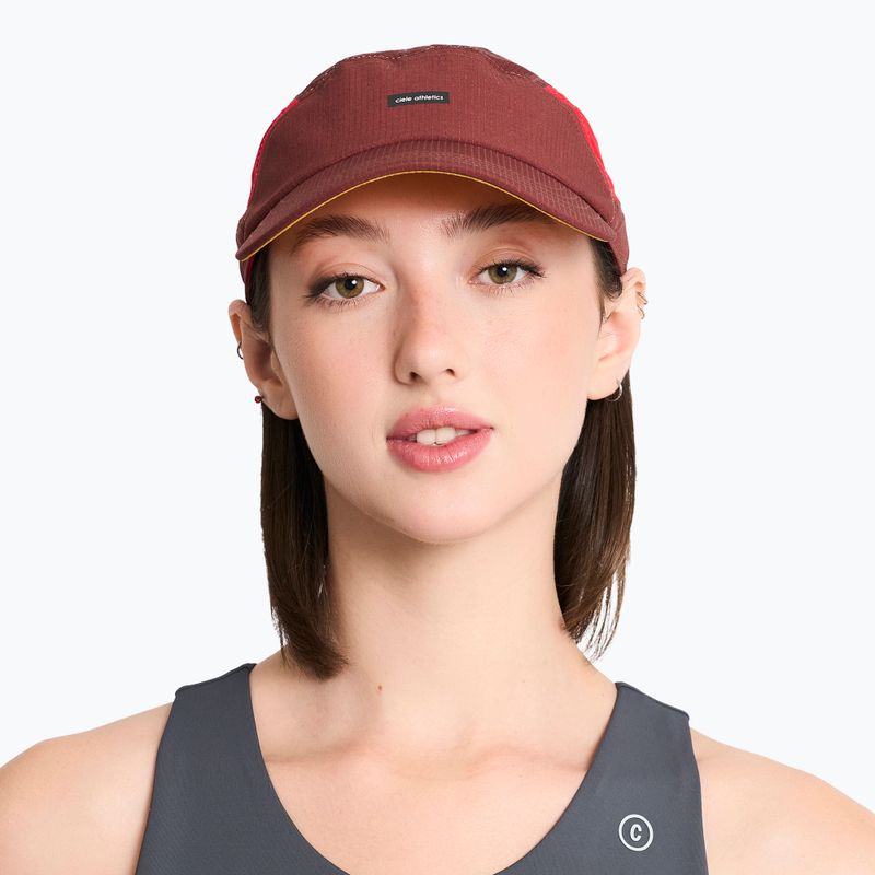 Шапка с козирка Ciele Athletics GOCap Field IconicBar SL andorra/red 4