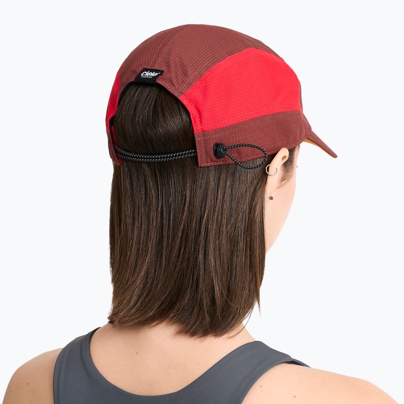 Шапка с козирка Ciele Athletics GOCap Field IconicBar SL andorra/red 6