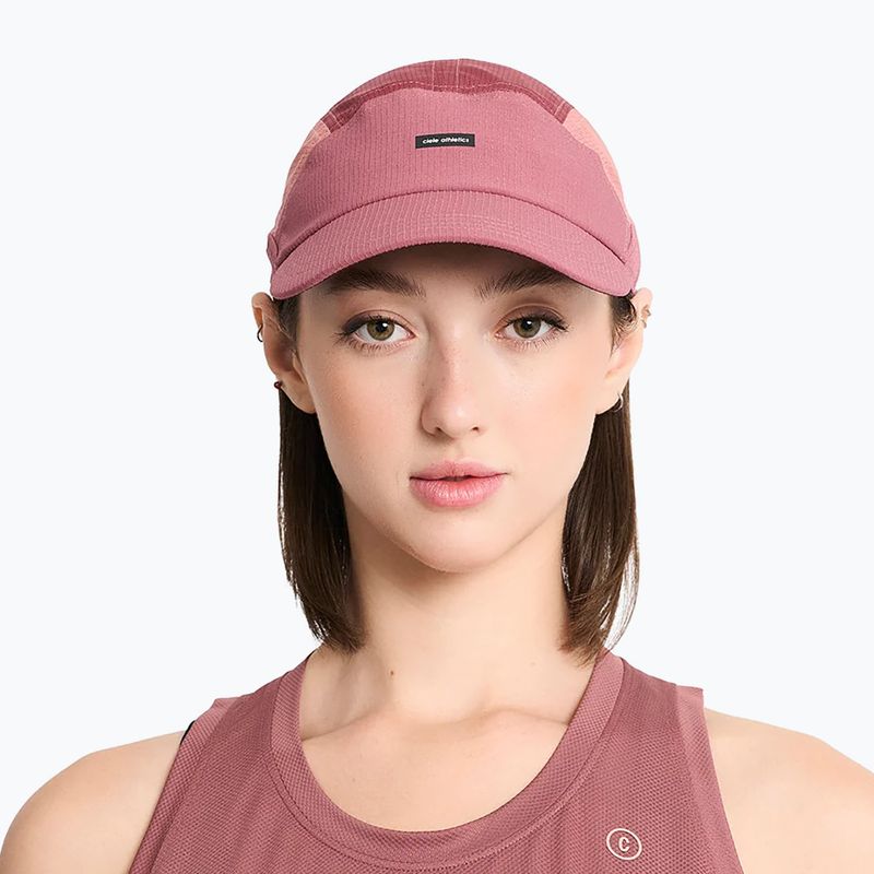 Шапка с козирка Ciele Athletics GOCap Field IconicBar SL penny/rose dawn 4