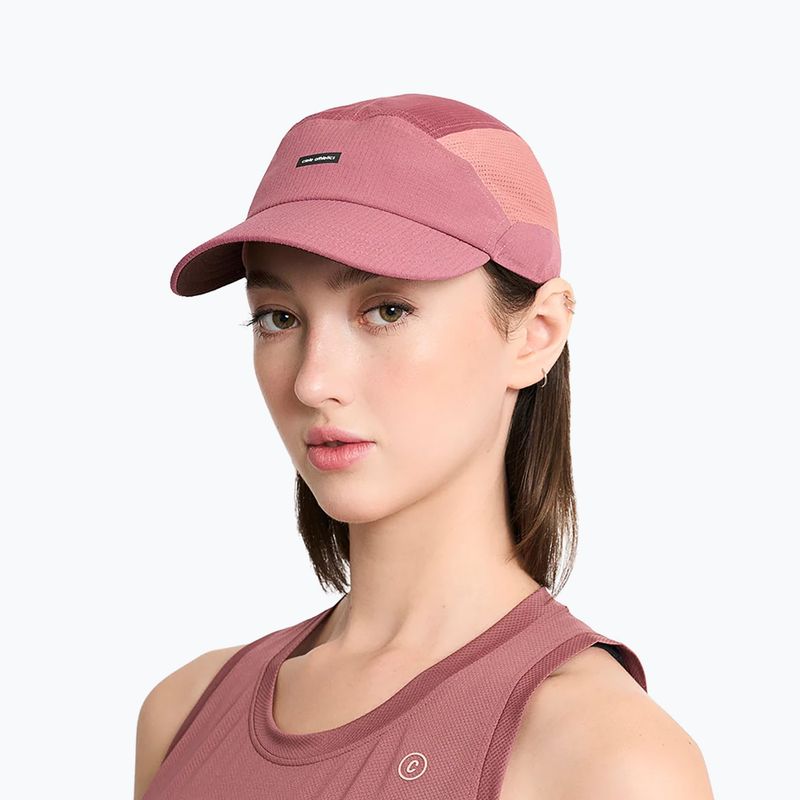 Шапка с козирка Ciele Athletics GOCap Field IconicBar SL penny/rose dawn 5