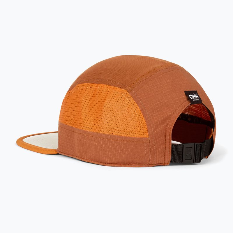 Шапка с козирка Ciele Athletics GOCap Field Iconic Bar ginger bread/sunset 2