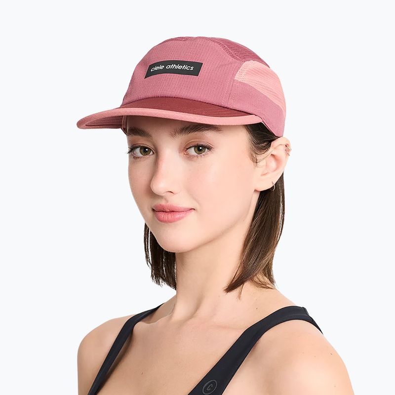 Шапка с козирка Ciele Athletics GOCap Field Iconic Bar penny/rose dawn 5