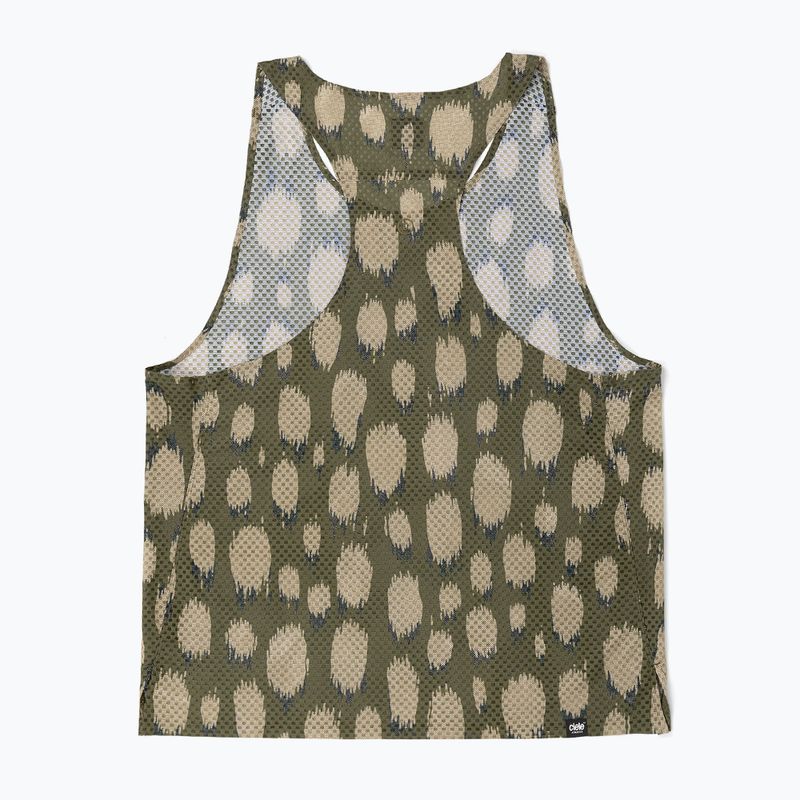 Мъжка тениска за бягане Ciele Athletics ICNSinglet Cheetah kombu 2