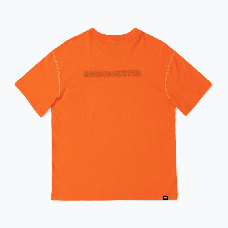 Мъжка тениска за бягане Ciele Athlteics NSPTShirt HV''C'' orange 2