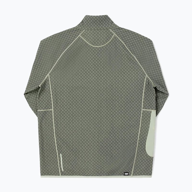 Мъжки суитшърт за бягане Ciele Athletics VLVHalfzip light moss 2