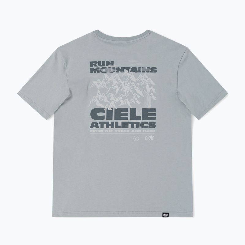 Тениска Ciele Athletics ORTShirt Run Mountains quarry 2