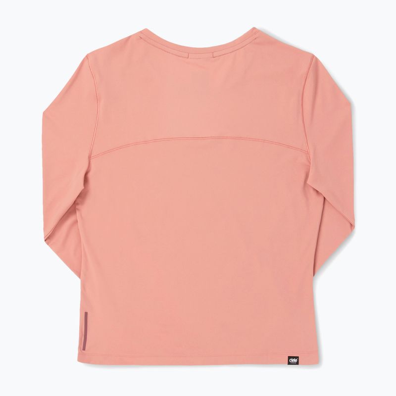 Дамска блуза за бягане с дълъг ръкав Ciele Athletics DLYLongsleeve rose dawn 2