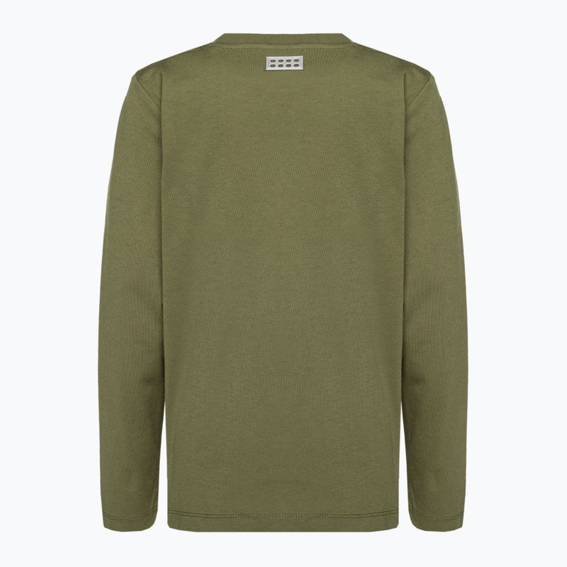 Детска тениска LEGO Lwtias 603 olive 2