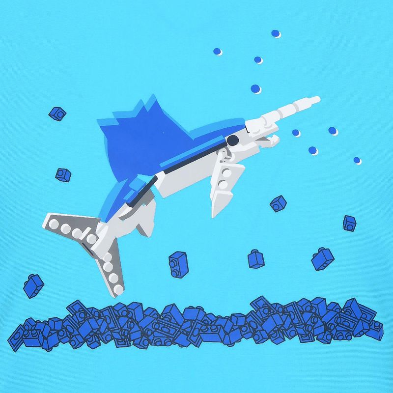 LEGO Lwalex детска тениска за плуване 307 синя 11010634 3