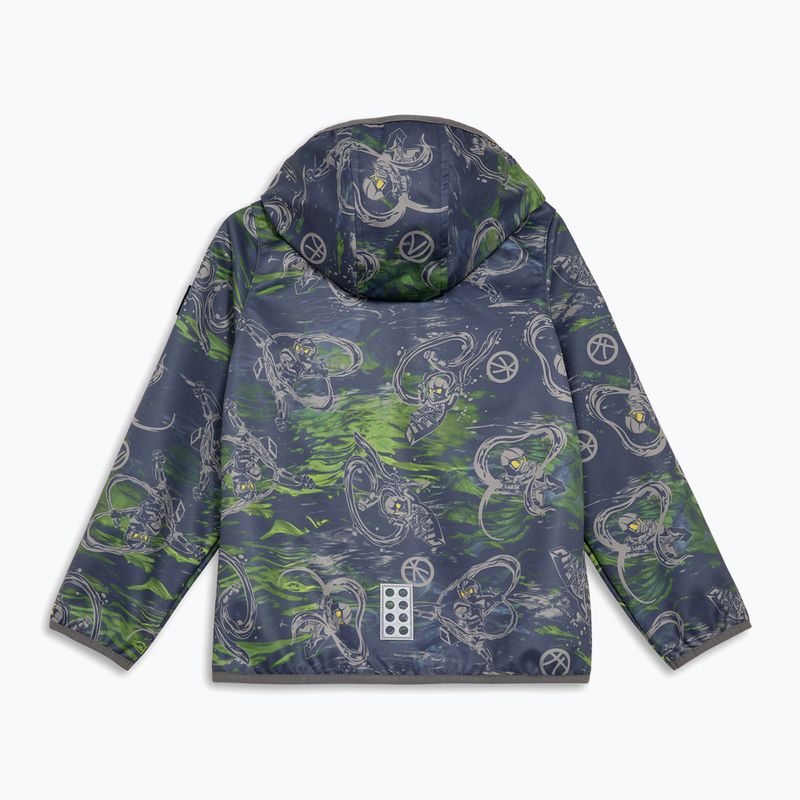 Детско яке Lego Lwsaku 200 тъмно синьо 2