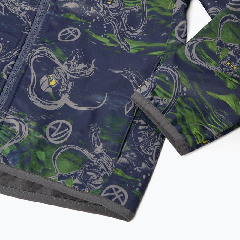 Детско яке Lego Lwsaku 200 тъмно синьо 3