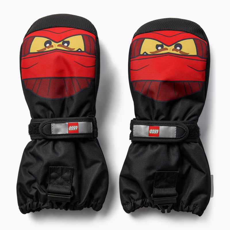 Детски ръкавици LEGO Lwagan 805 червени 2