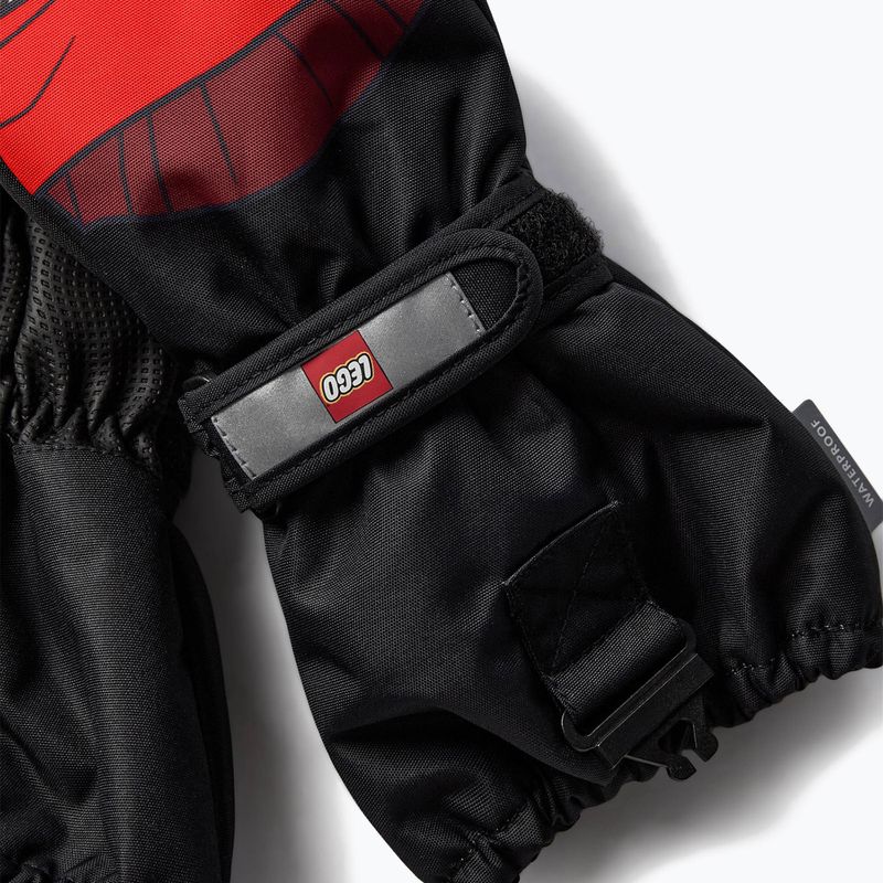 Детски ръкавици LEGO Lwagan 805 червени 4