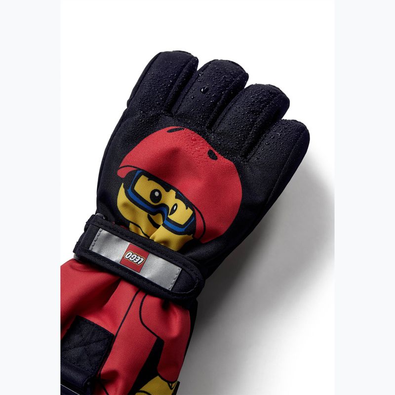 Детски ръкавици LEGO Lwagan 811 черни 3