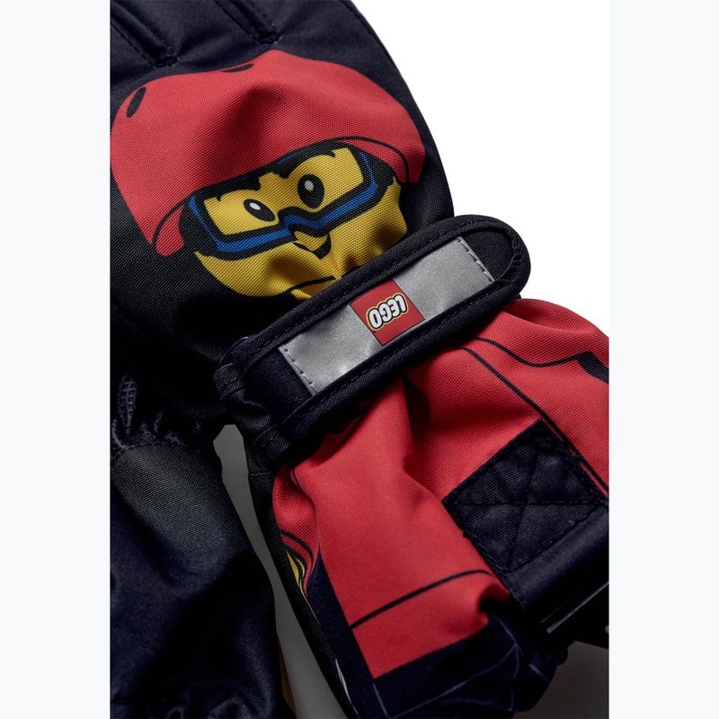 Детски ръкавици LEGO Lwagan 811 черни 4