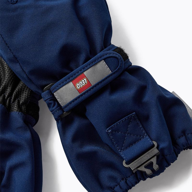 Детски ски ръкавици LEGO Lwazun 705 2023 тъмно сини 4