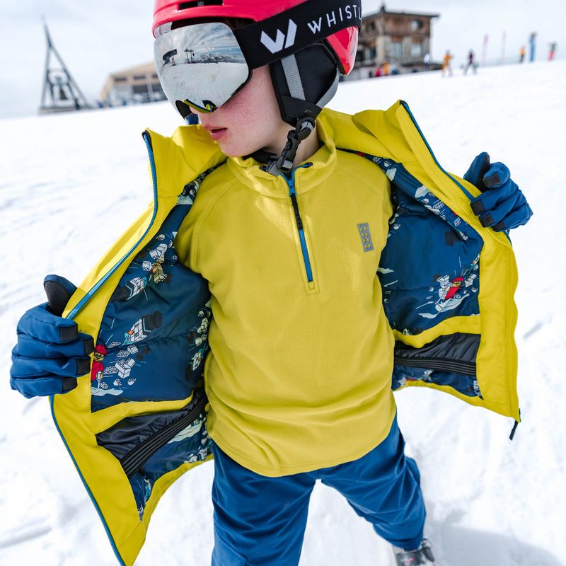 Детски ски ръкавици LEGO Lwazun 705 2023 тъмно сини 6