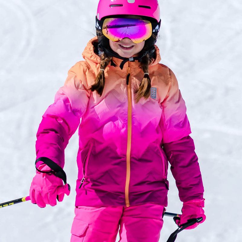 LEGO Lwjested 709 розово детско ски яке 6