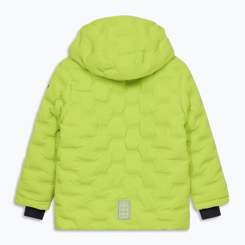 Детско ски яке LEGO Lwjipe 706 lime green/blue 2