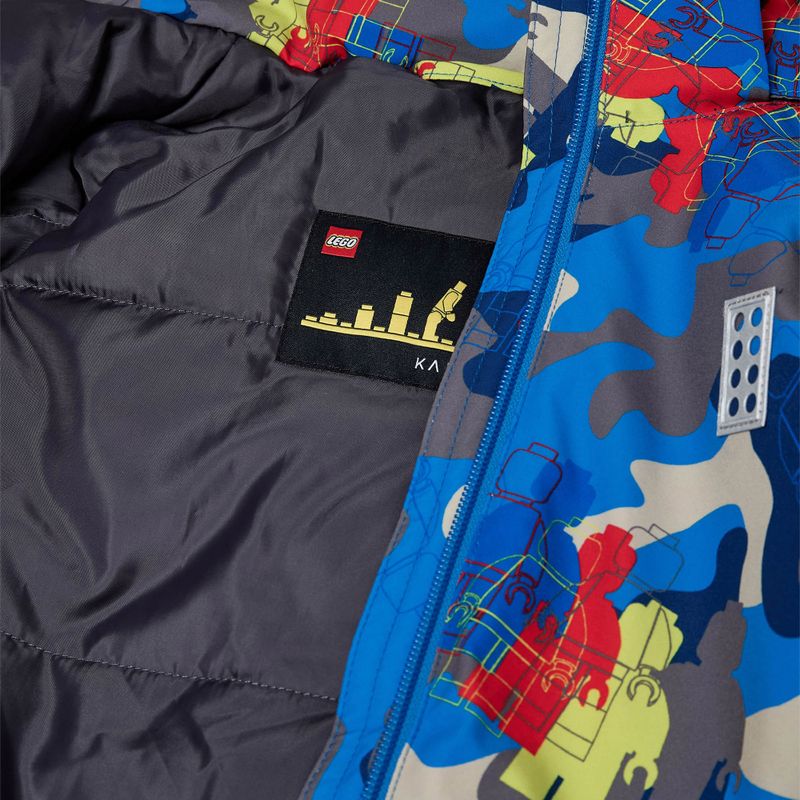 Детско ски яке LEGO Lwjaz 808 синьо 6