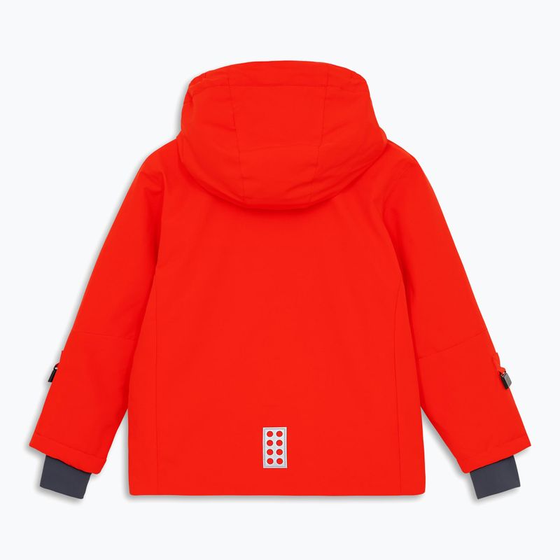 Детско ски яке LEGO Lwjaz 802 червено 2