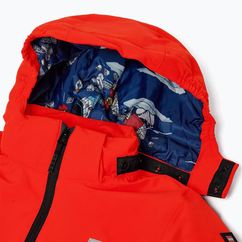 Детско ски яке LEGO Lwjaz 802 червено 3