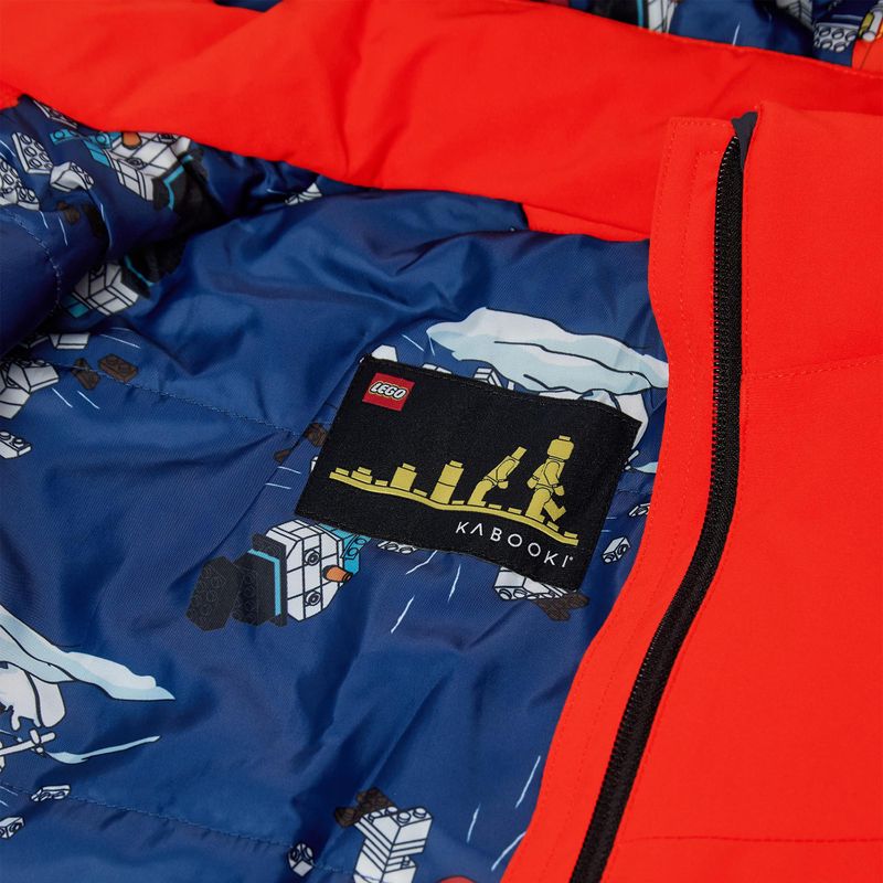 Детско ски яке LEGO Lwjaz 802 червено 5