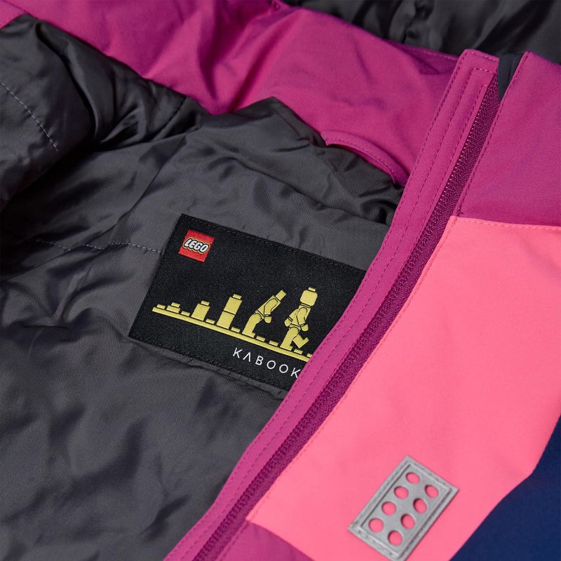 Детско ски яке LEGO Lwjaz 801 fuchsia 5