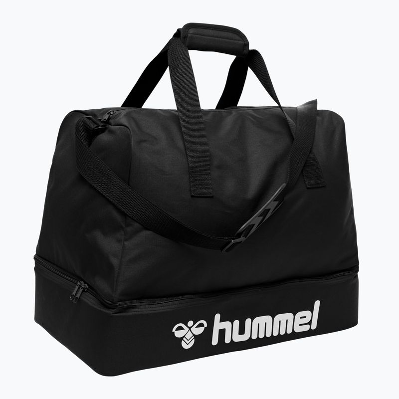 Hummel Core Футболна тренировъчна чанта 65 л черна 6