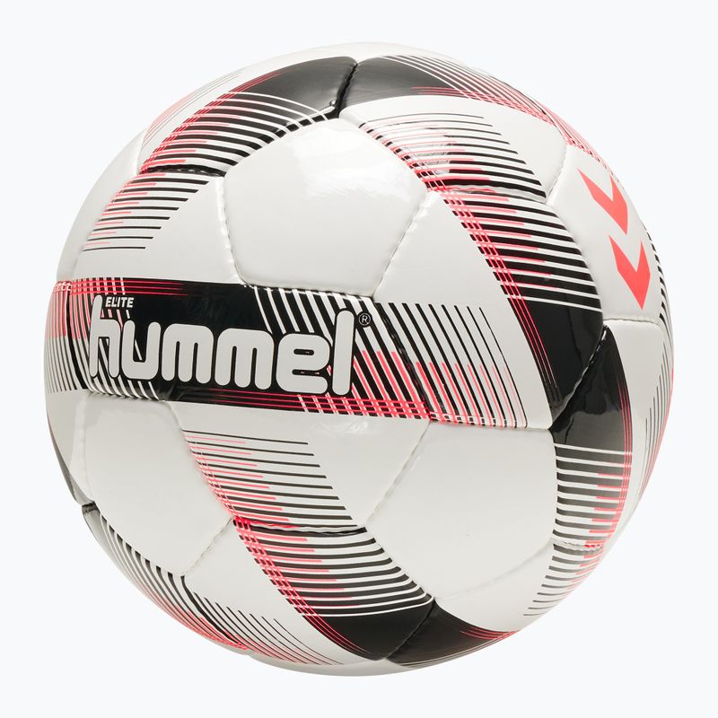 Hummel Elite FB футбол бяло/черно/червено размер 5 4
