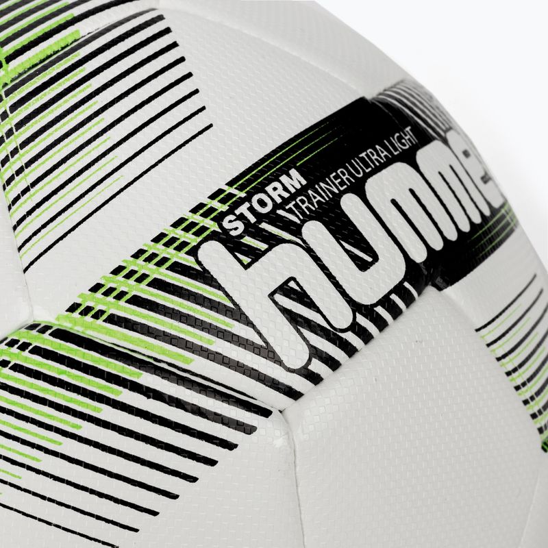 Hummel Storm Trainer Ultra Lights FB футбол бял/черен/зелен размер 4 3