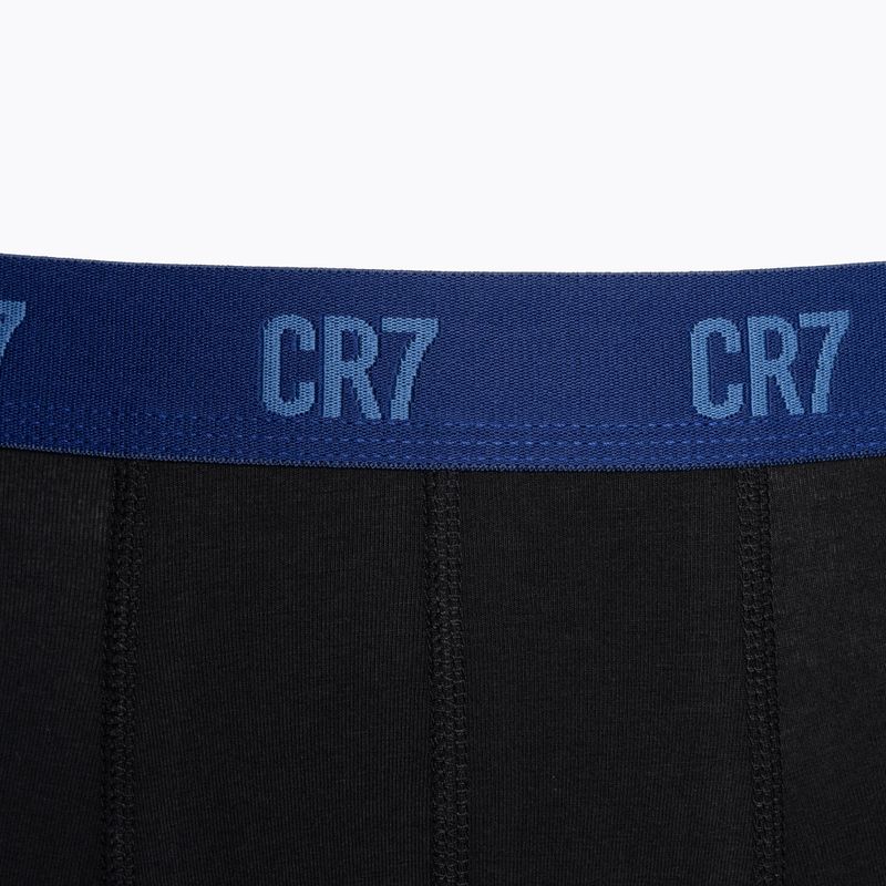 Мъжки боксерки CR7 Basic Trunk 3 чифта черни/сини 4
