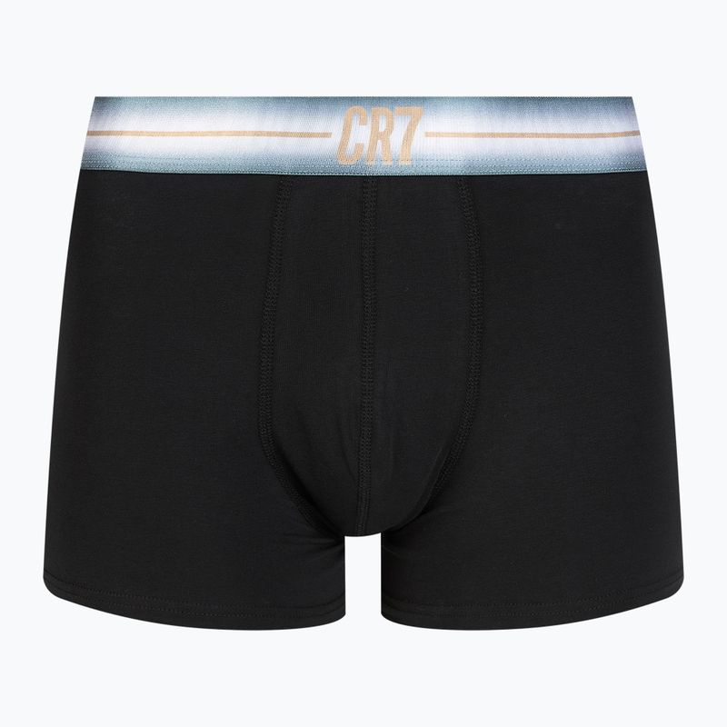 Мъжки боксерки CR7 Basic Trunk 3 чифта black/navy blue 2