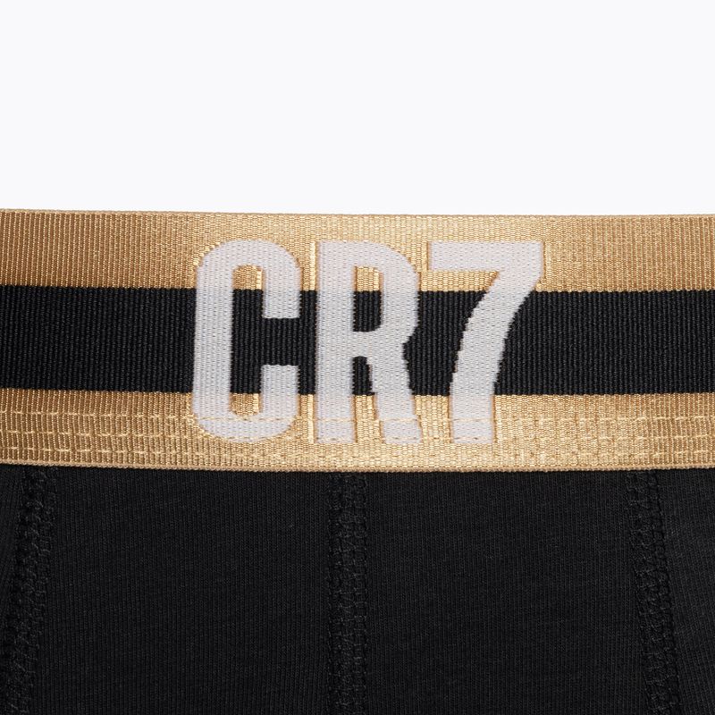 Мъжки боксерки CR7 Basic Trunk 3 чифта black/gold 4