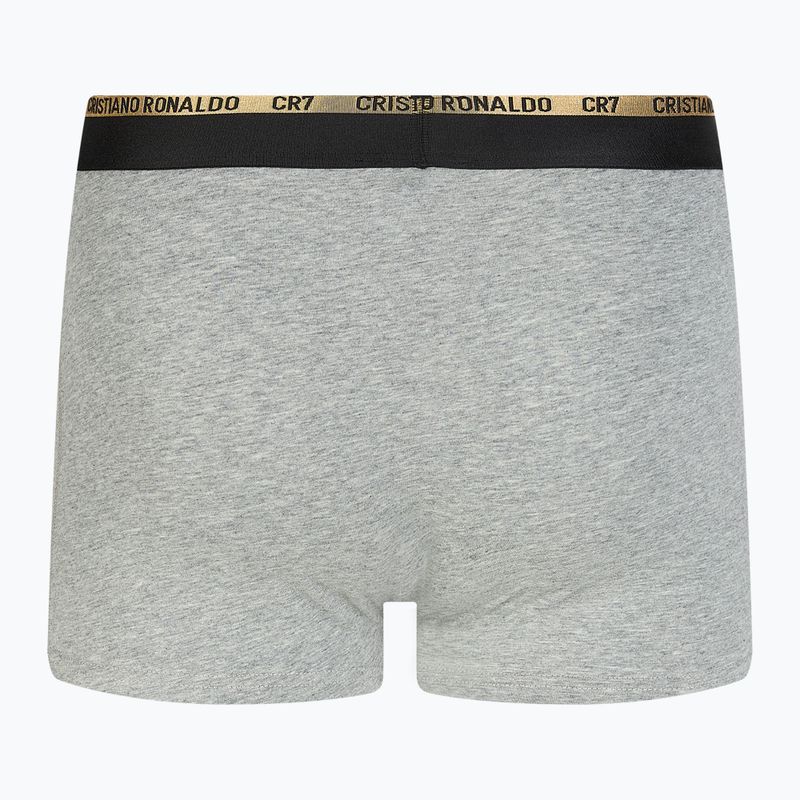 Мъжки боксерки CR7 Basic Trunk 3 чифта black/white/grey 6