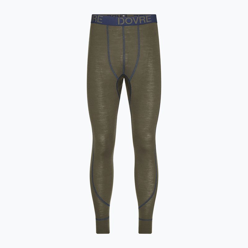 Мъжки термоактивни панталони Dovre Active Wool Bottom khaki 2