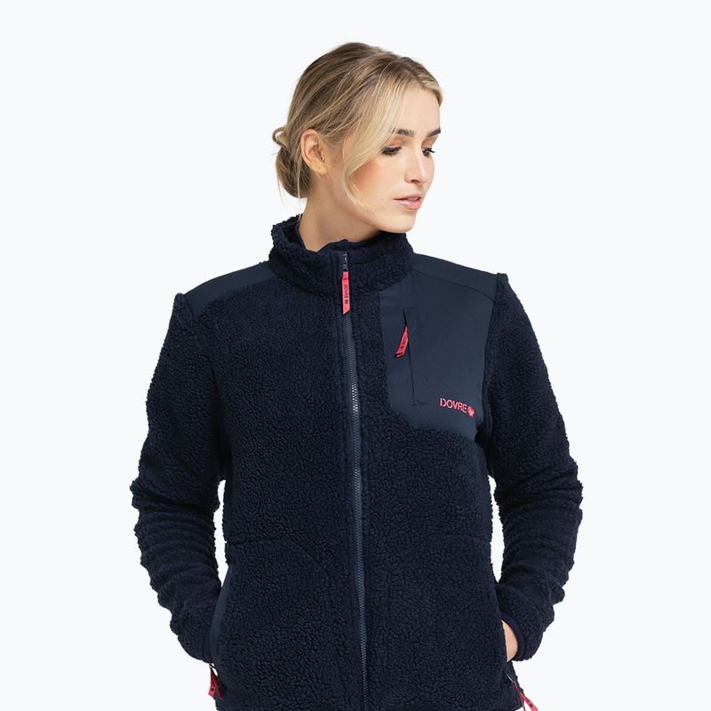 Дамски елек Dovre Teddy Fleece navy 3