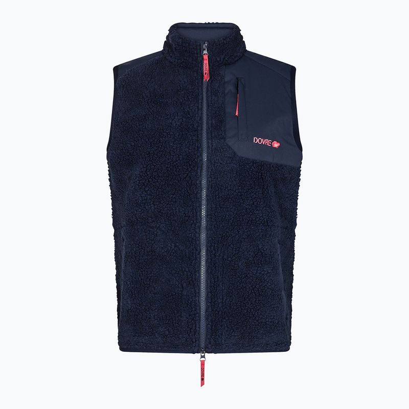 Дамски елек Dovre Teddy Fleece navy 5