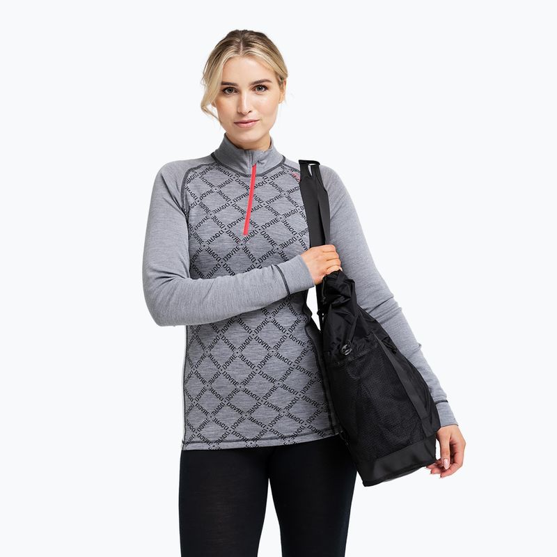 Дамски термоактивен суитшърт Dovre Half Zip Jacquard grey 4