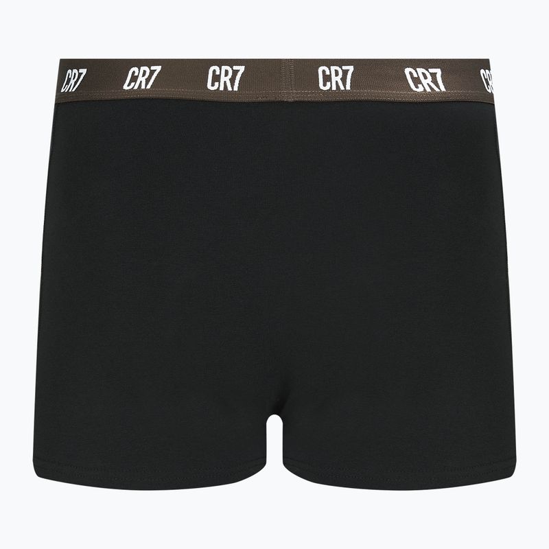 Мъжки боксерки CR7 Basic Trunk 3 чифта black/brown 3