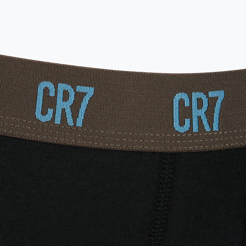 Мъжки боксерки CR7 Basic Trunk 3 чифта black/brown 7