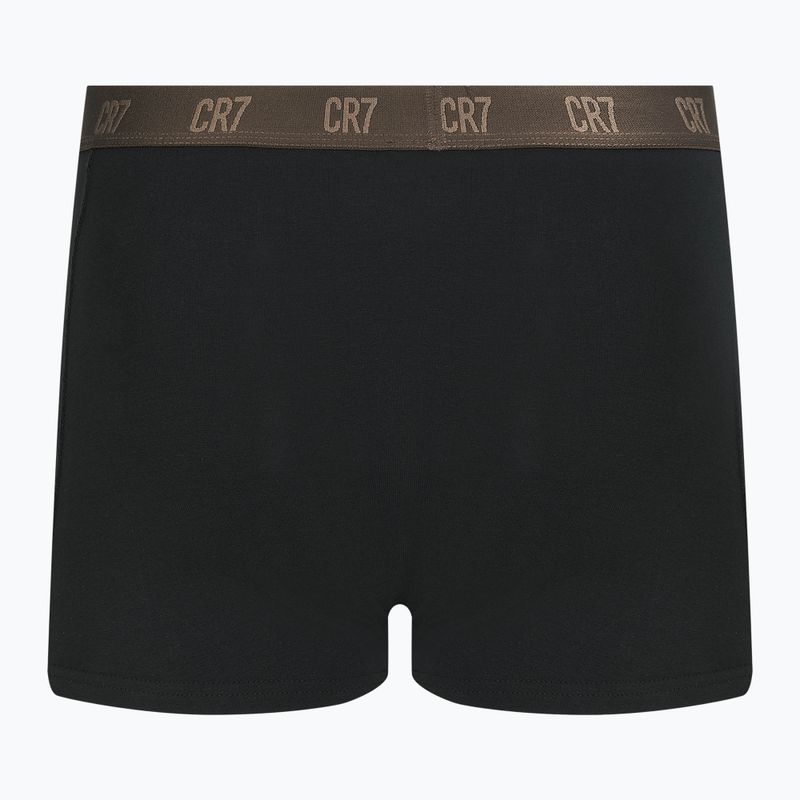 Мъжки боксерки CR7 Basic Trunk 3 чифта black/brown 9