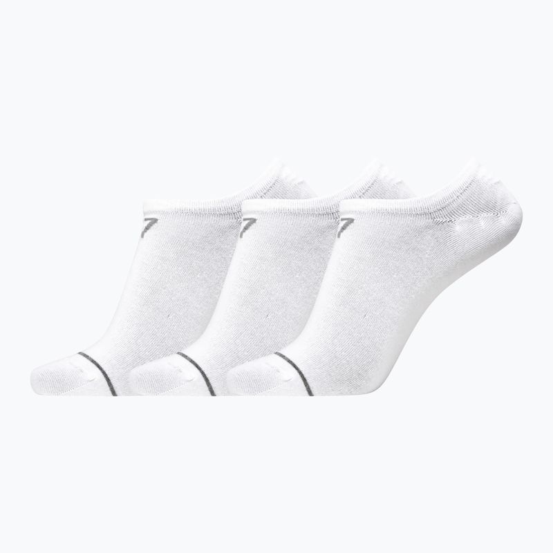 Мъжки чорапи CR7 Footies 3 чифта бели