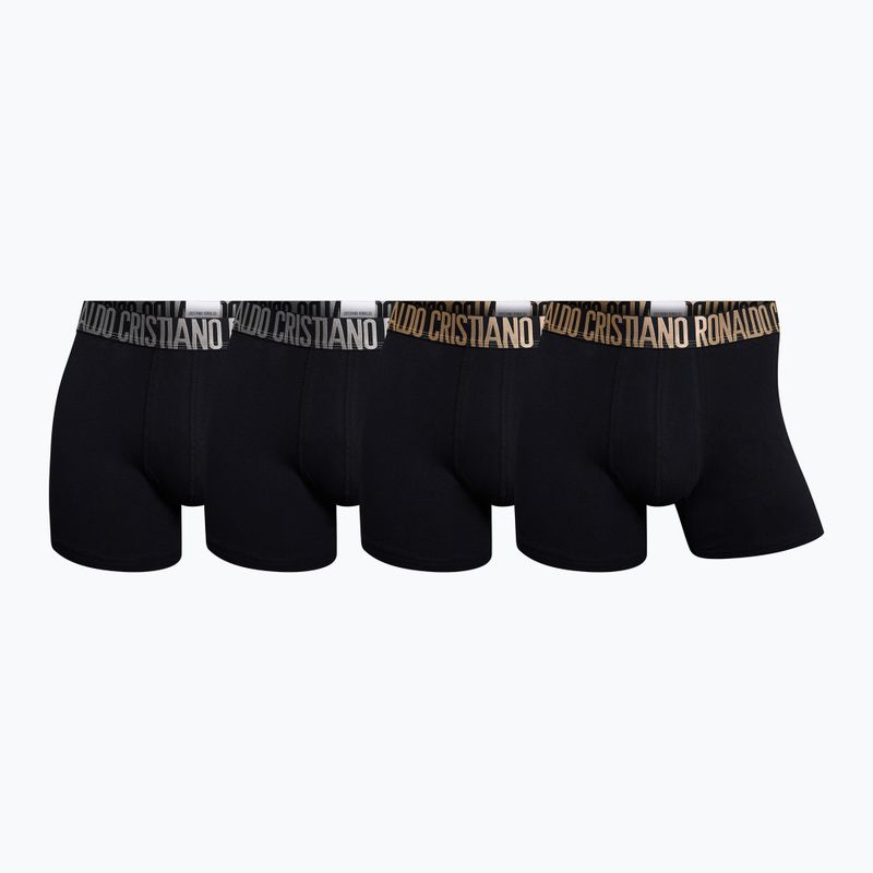 Мъжки боксерки CR7 Basic Trunk 4 чифта 2492 BLACK